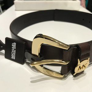MK Micheal Koras ladies leather belt